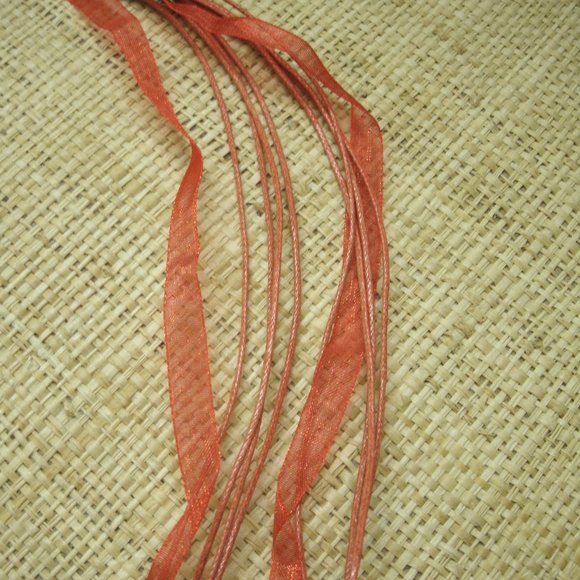 Murano Glass Red & Silver Heart Pendant Necklace - Picture 11 of 13